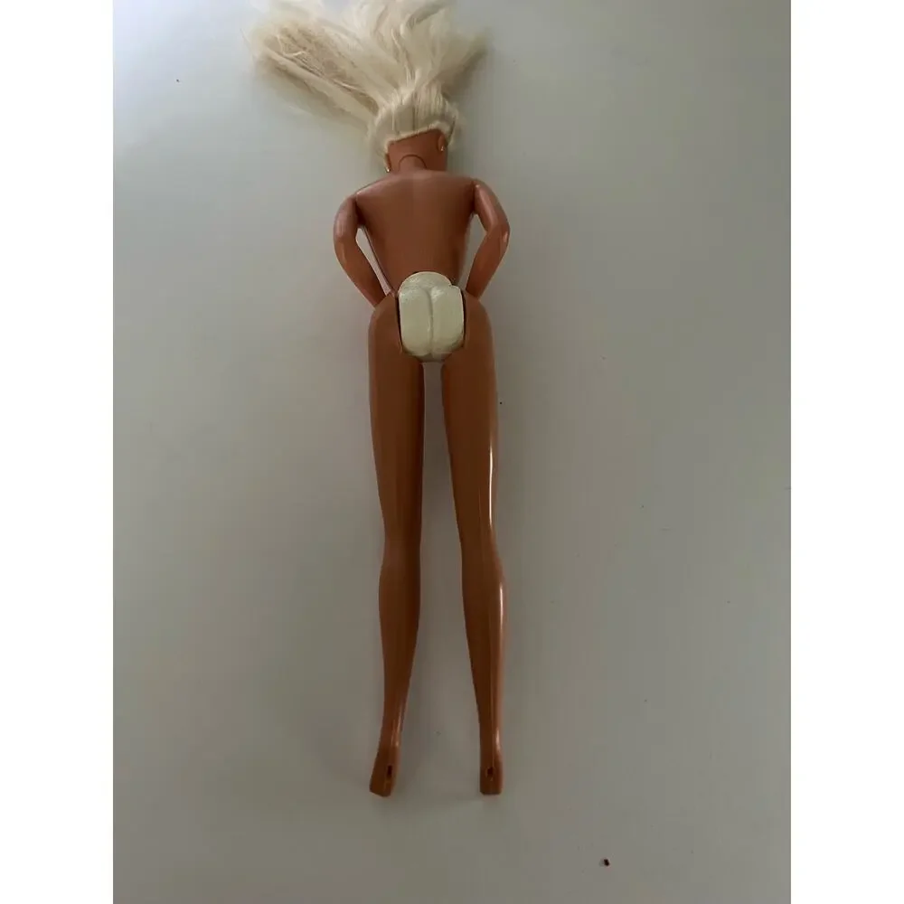 Vintage Barbie Doll Mattel 1966 Indonesia Blonde Nude Original Body